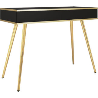 Toaletka ARA T102 černá + zlatá