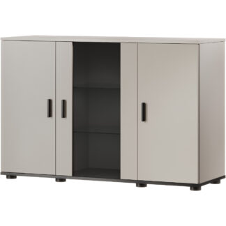 Komoda BRNO SH8J kašmír / černá