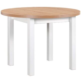 Stůl DS25 100x100/180 artisan laminát / bílý