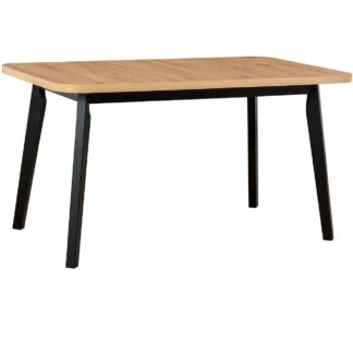 Stůl DS47 80x140/180 artisan laminát / černý