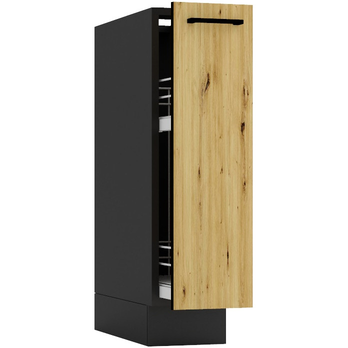 Dolní skříňka CARGO D20 ELLEN 11 grafit / dub artisan