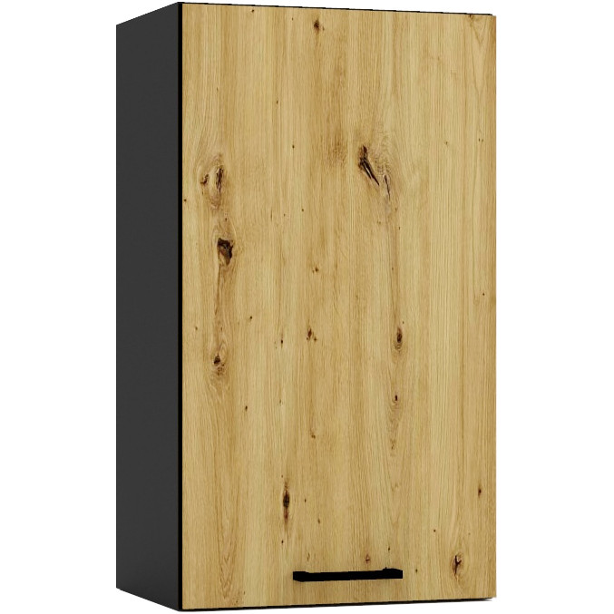 Horní skříňka W40 ELLEN 21 grafit / dub artisan