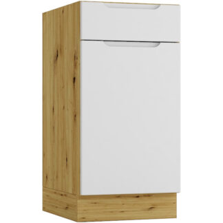 Dolní skříňka D40S ELLEN 09 dub artisan / šedá