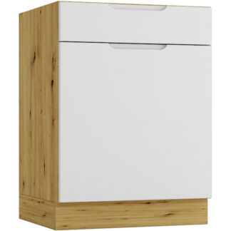 Dolní skříňka D60S ELLEN 05 dub artisan / šedá