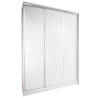 Skříň s posuvnými dveřmi BRITTO B 150 bílá