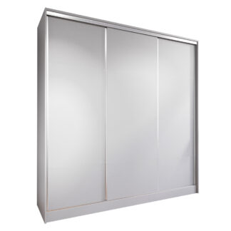 Skříň s posuvnými dveřmi BRITTO A 180 šedá