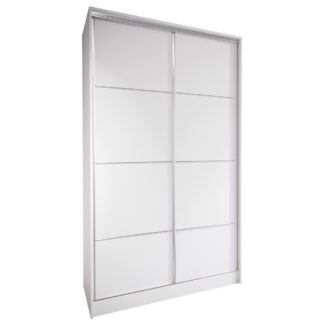 Skříň s posuvnými dveřmi LOTUS A 120 bílá