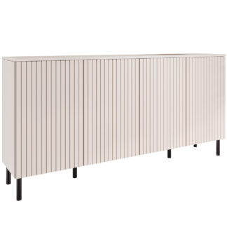 Komoda XEYLO 4D kašmír / černá