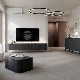 Nábytek do obývacího pokoje ZYLIO 2 Černá