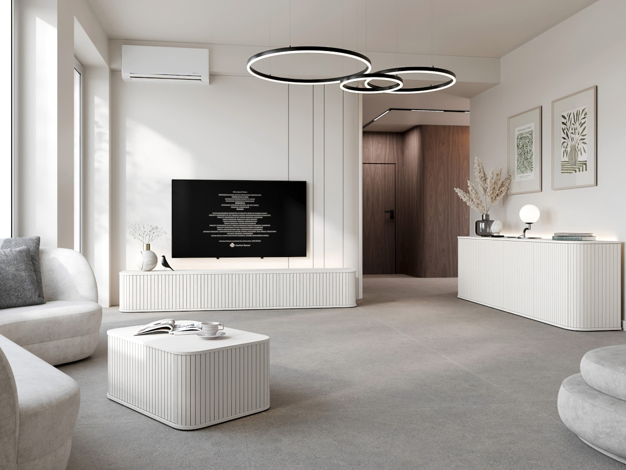 Nábytek do obývacího pokoje ZYLIO 3 bílá